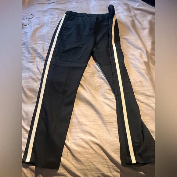 Zara white stripe pants - Picture 2 of 4